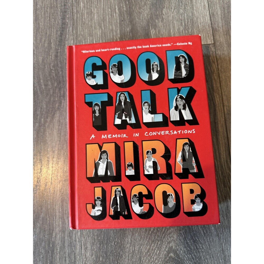 Good Talk Memoir In Conversations Mira Jacob Oneworld Red HC Memoir Illustrated